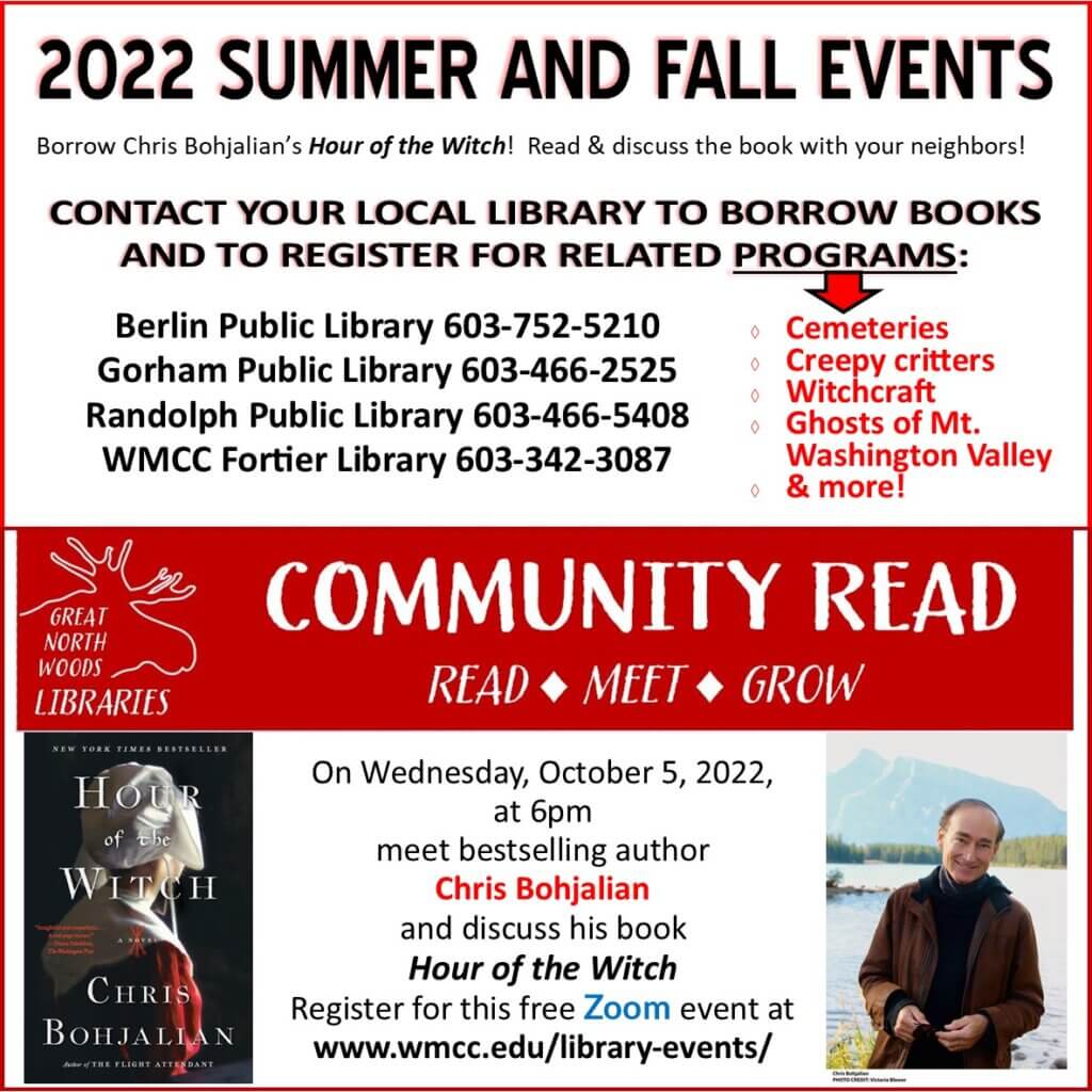 2022 Summer and Fall Library Events